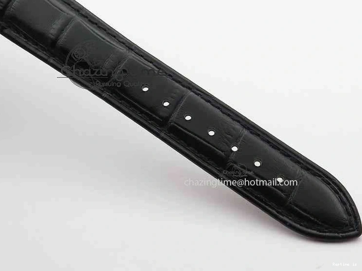 1218 Cellini Date VF Best Edition SS Black Dial Stick Markers On Black Leather Strap A Lightweight 3725